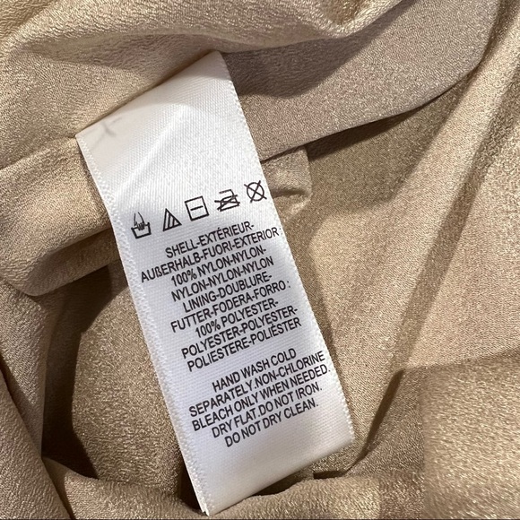 NWT Dress The Population sequin dress, XXS, Sand - Picture 9 of 14